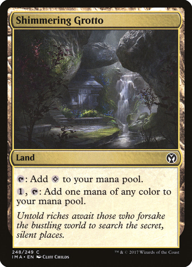 Shimmering Grotto [Iconic Masters] Magic: The Gathering