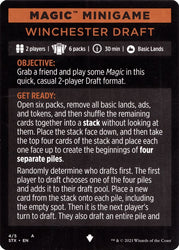 Winchester Draft (Magic Minigame) [Strixhaven: School of Mages Minigame] Magic: The Gathering