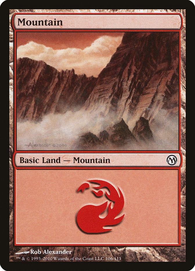 Mountain (106) [Duels of the Planeswalkers] Magic: The Gathering