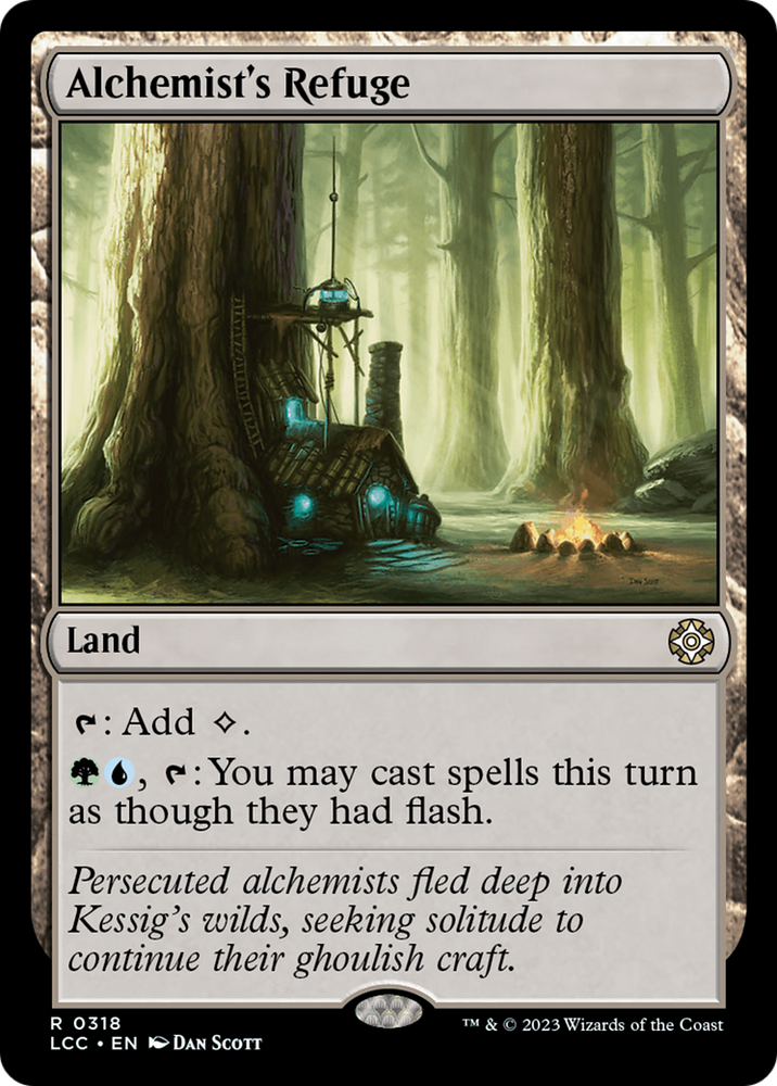 Alchemist's Refuge [The Lost Caverns of Ixalan Commander] Magic: The Gathering