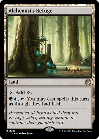 Alchemist's Refuge [The Lost Caverns of Ixalan Commander] Magic: The Gathering