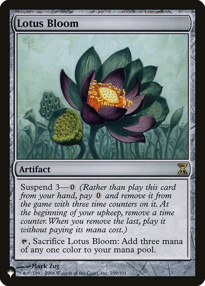 Lotus Bloom [The List] Magic: The Gathering