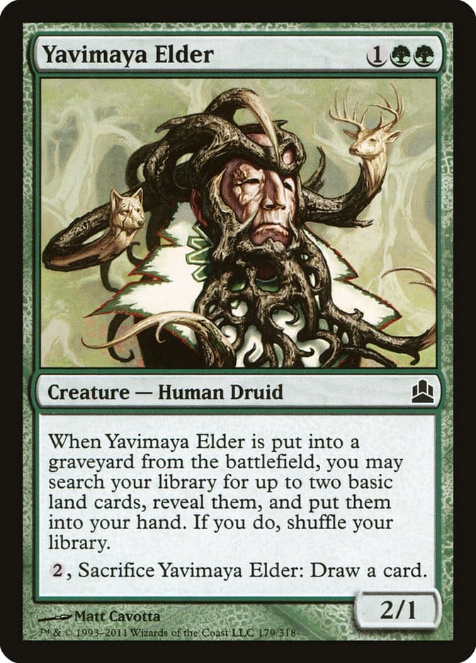Yavimaya Elder [Commander 2011] Magic: The Gathering