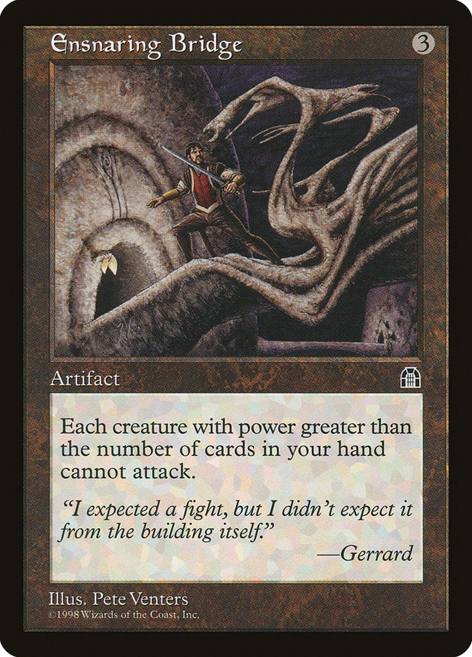 Ensnaring Bridge [Stronghold] Magic: The Gathering