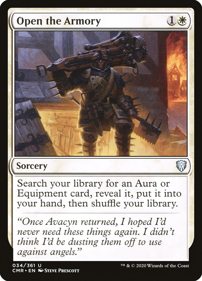 Open the Armory [Commander Legends] Magic: The Gathering