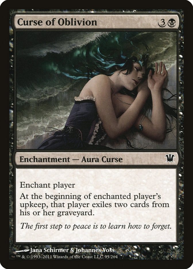 Curse of Oblivion [Innistrad] Magic: The Gathering