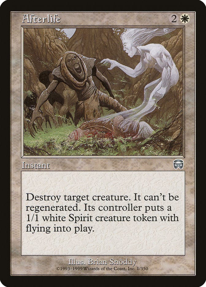 Afterlife [Mercadian Masques] Magic: The Gathering