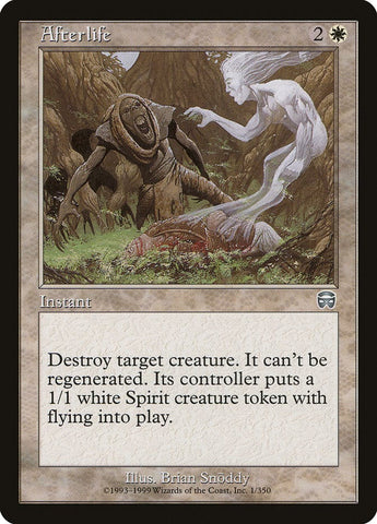 Afterlife [Mercadian Masques] Magic: The Gathering