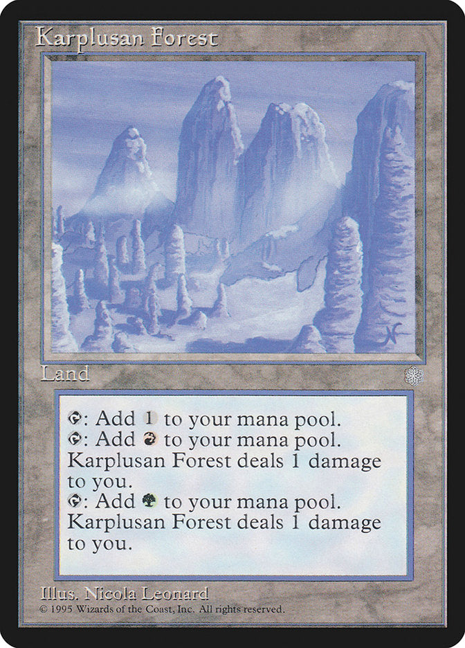 Karplusan Forest [Ice Age] Magic: The Gathering