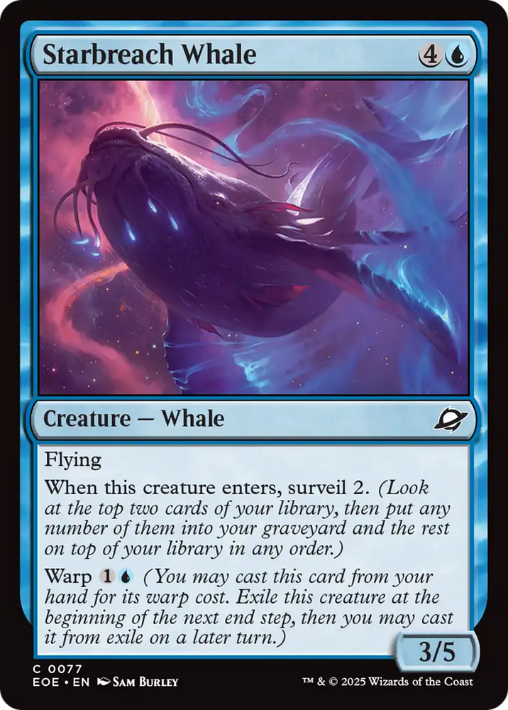 Starbreach Whale [Edge of Eternities] Magic: The Gathering