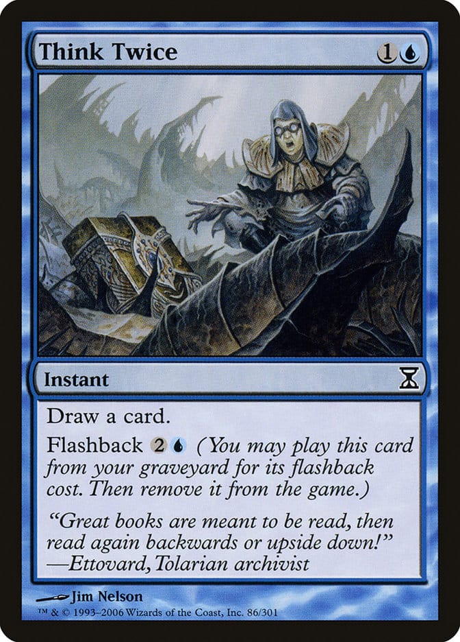 Think Twice [Time Spiral] Magic: The Gathering