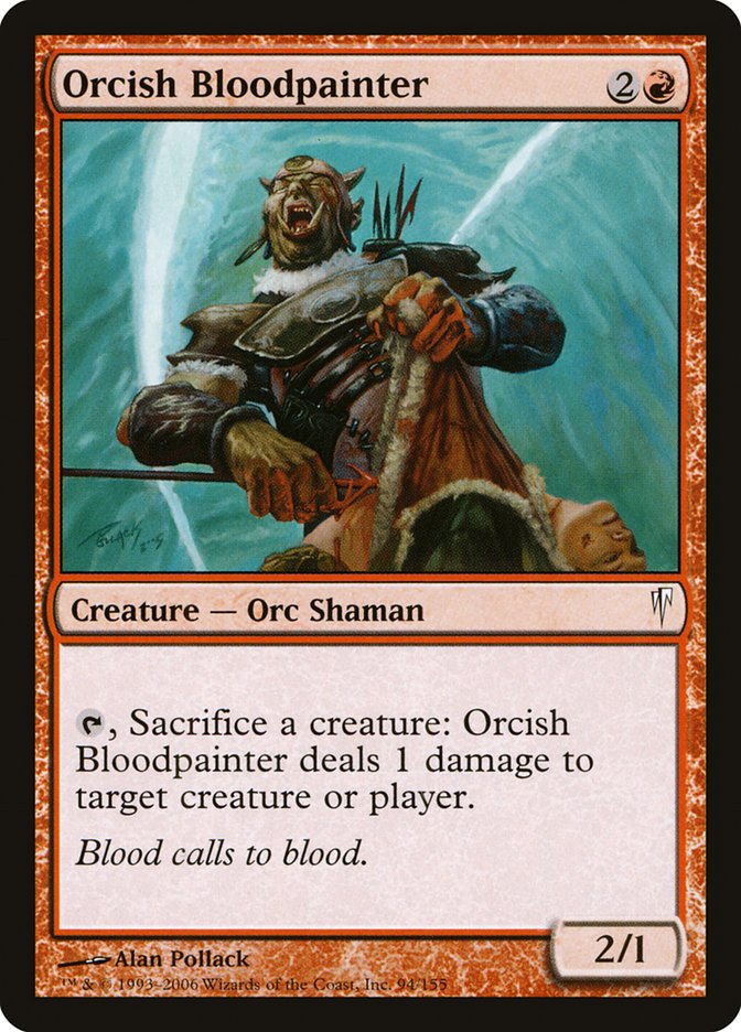 Orcish Bloodpainter [Coldsnap] Magic: The Gathering
