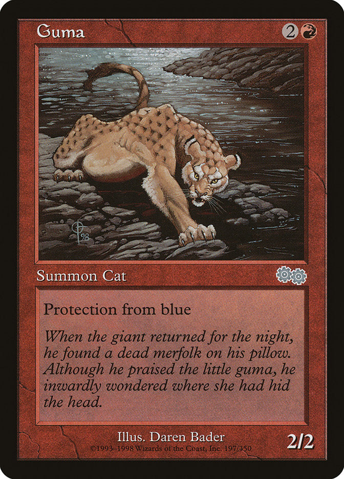 Guma [Urza's Saga] Magic: The Gathering
