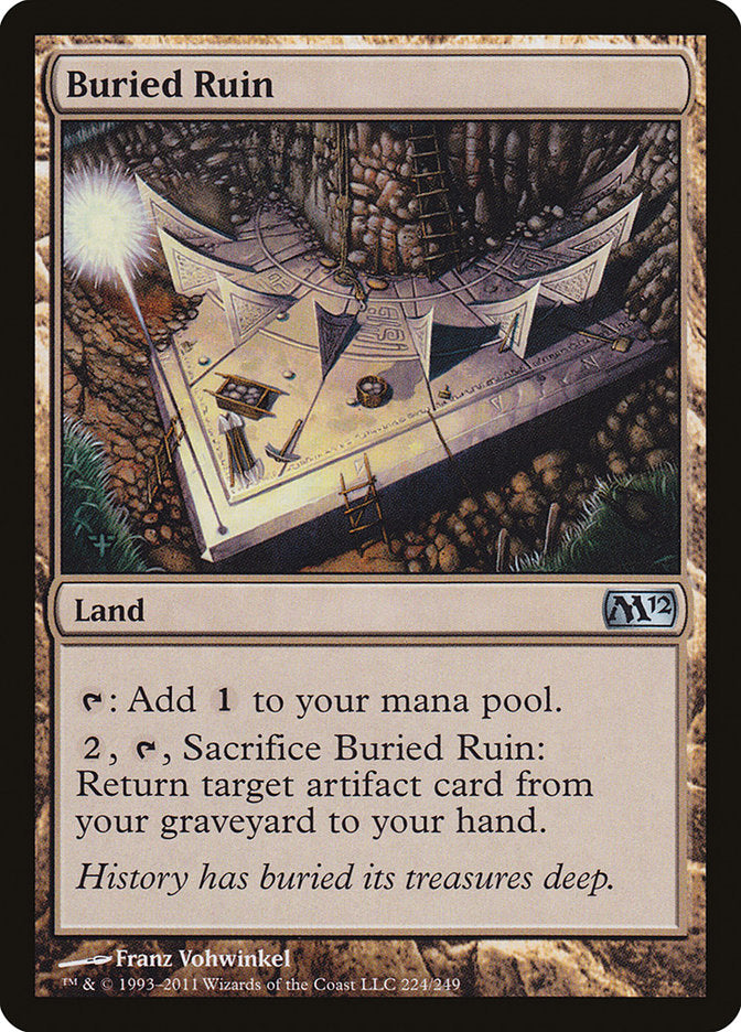 Buried Ruin [Magic 2012] Magic: The Gathering