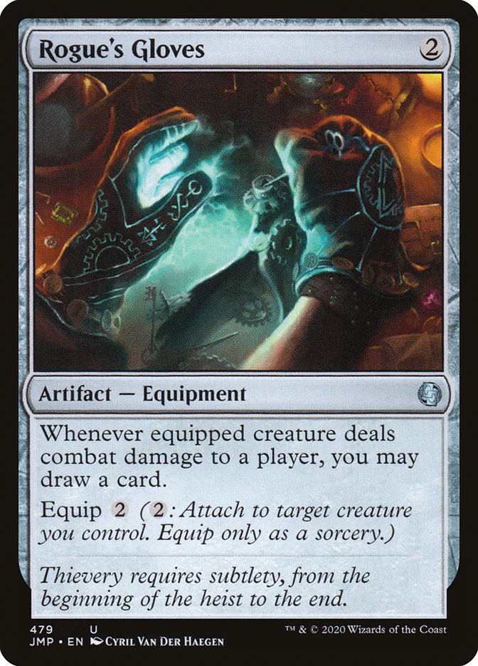 Rogue's Gloves [Jumpstart] Magic: The Gathering