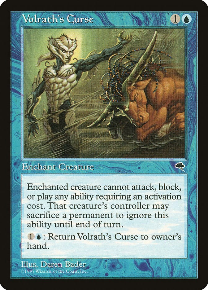Volrath's Curse [Tempest] Magic: The Gathering