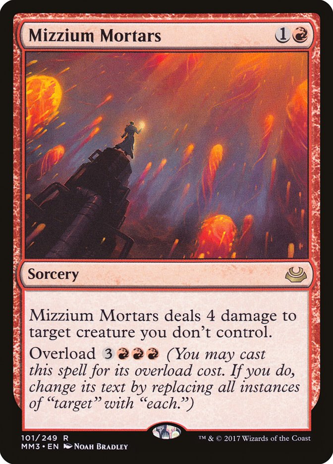 Mizzium Mortars [Modern Masters 2017] Magic: The Gathering