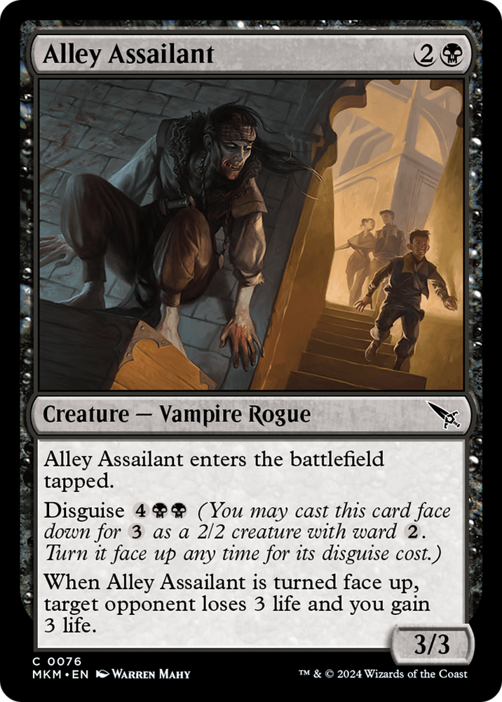 Alley Assailant [Murders at Karlov Manor] Magic: The Gathering