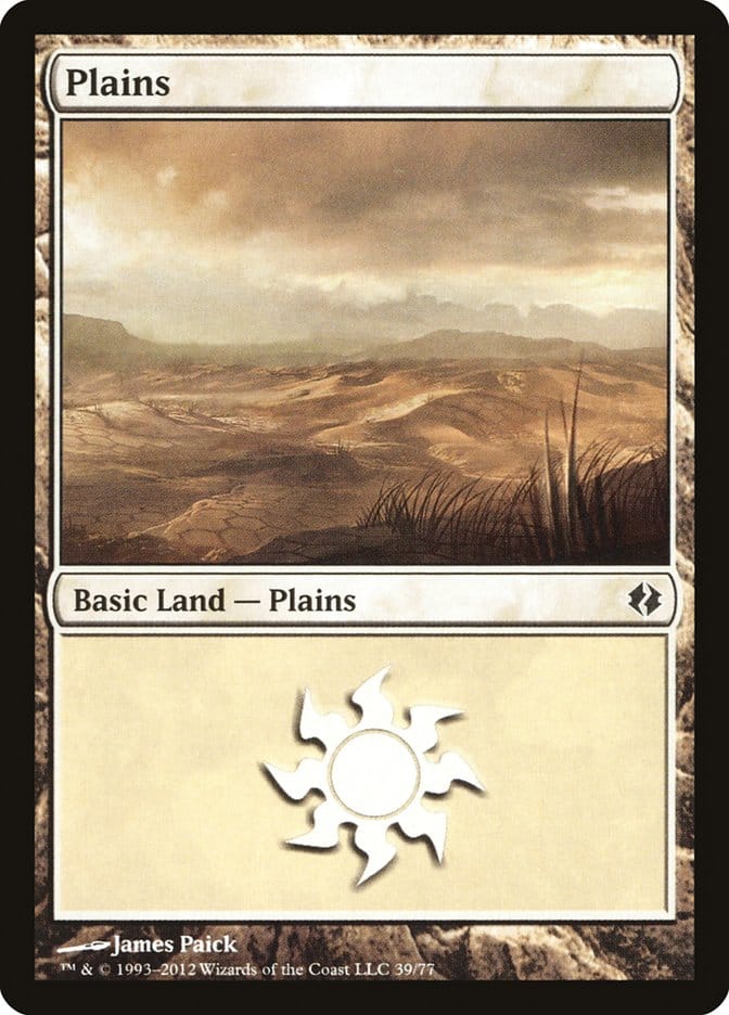 Plains (39) [Duel Decks: Venser vs. Koth] Magic: The Gathering