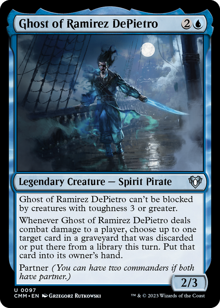 Ghost of Ramirez DePietro [Commander Masters] Magic: The Gathering