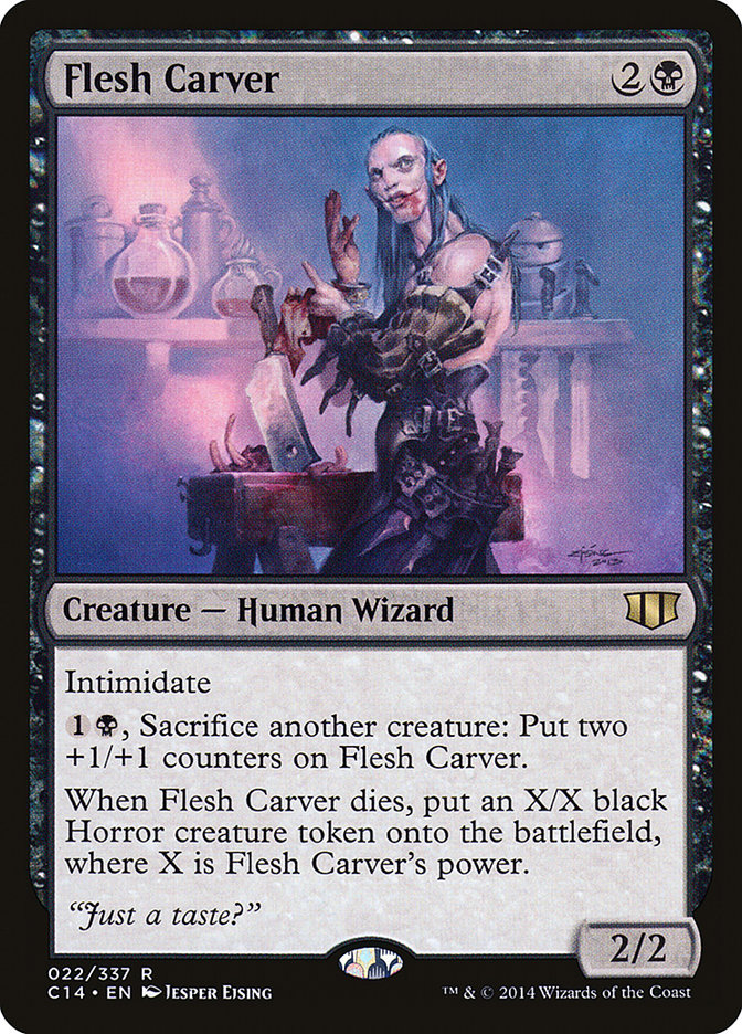 Flesh Carver [Commander 2014] Magic: The Gathering