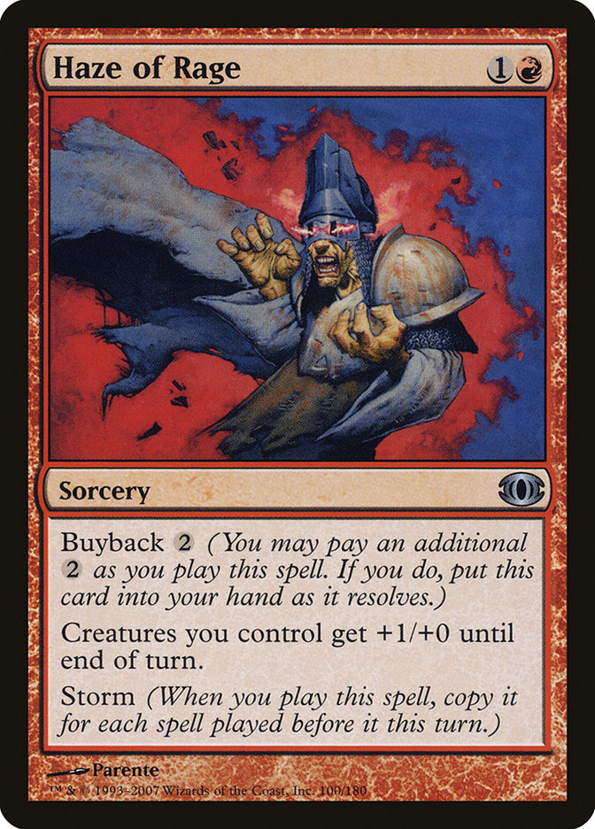 Haze of Rage [Future Sight] Magic: The Gathering