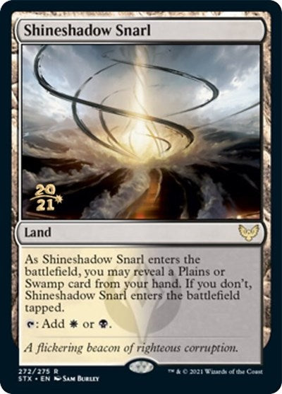 Shineshadow Snarl [Strixhaven: School of Mages Prerelease Promos] Magic: The Gathering