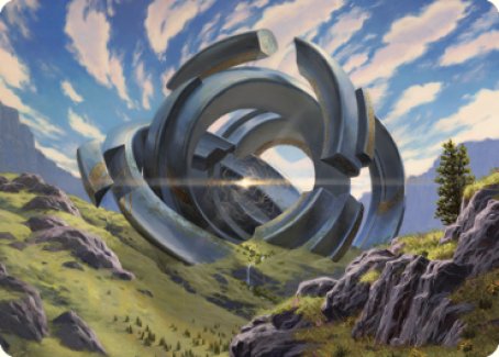 Thran Portal Art Card [Dominaria United Art Series] Magic: The Gathering