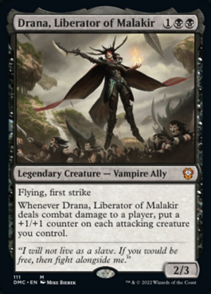 Drana, Liberator of Malakir [Dominaria United Commander] Magic: The Gathering