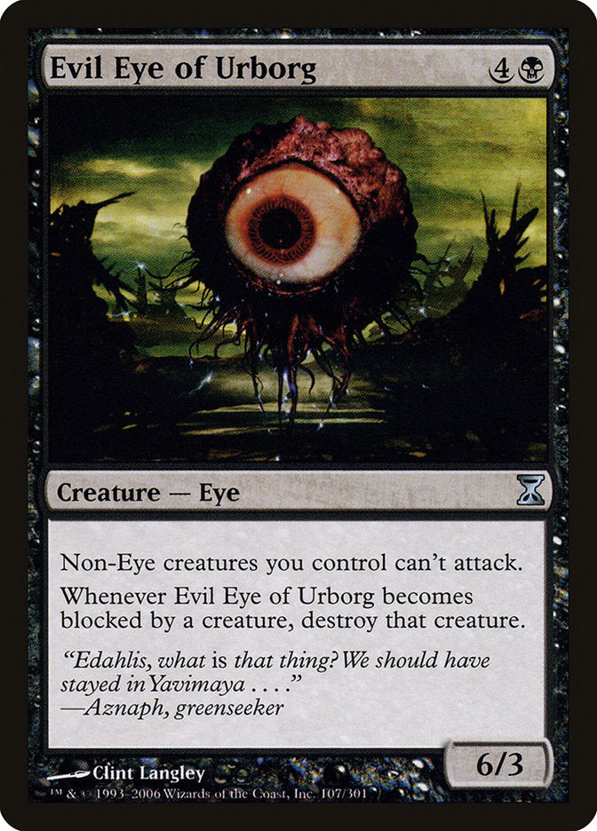 Evil Eye of Urborg [Time Spiral] Magic: The Gathering