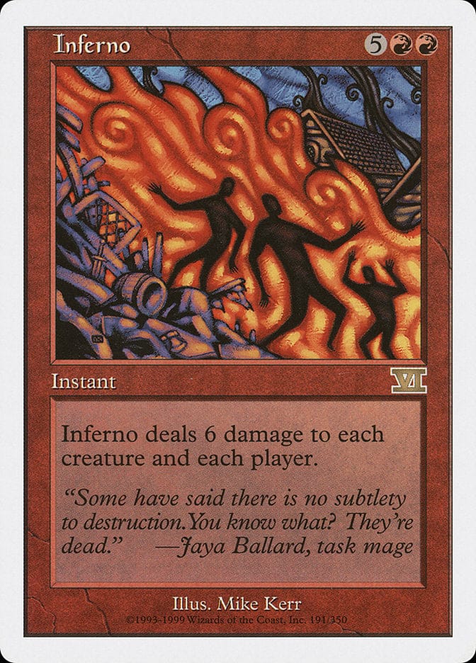 Inferno [Classic Sixth Edition] Magic: The Gathering