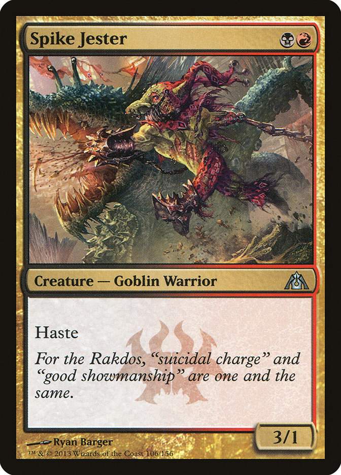 Spike Jester [Dragon's Maze] Magic: The Gathering