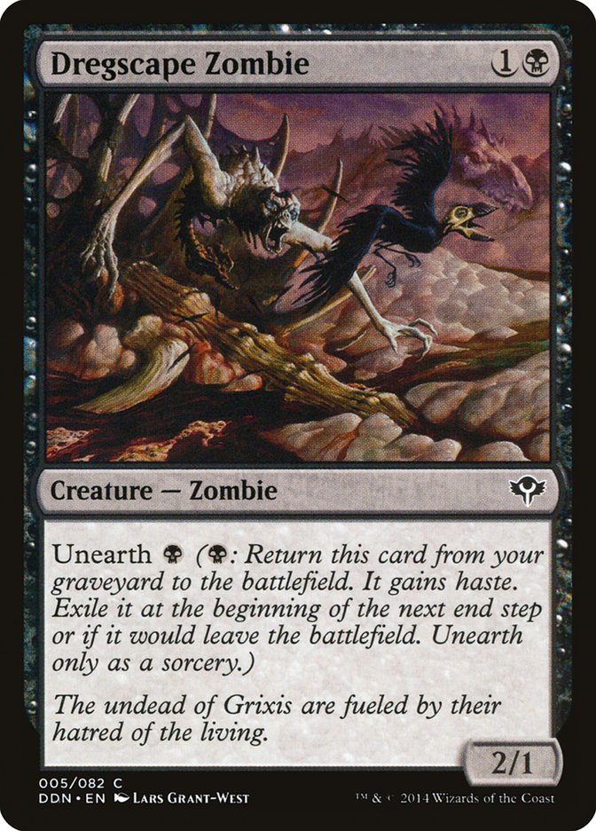 Dregscape Zombie [Duel Decks: Speed vs. Cunning] Magic: The Gathering