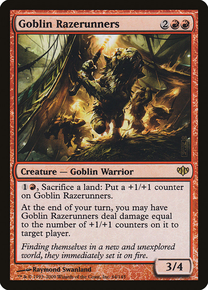 Goblin Razerunners [Conflux] Magic: The Gathering