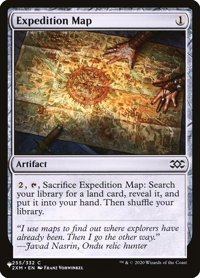 Expedition Map [The List] Magic: The Gathering