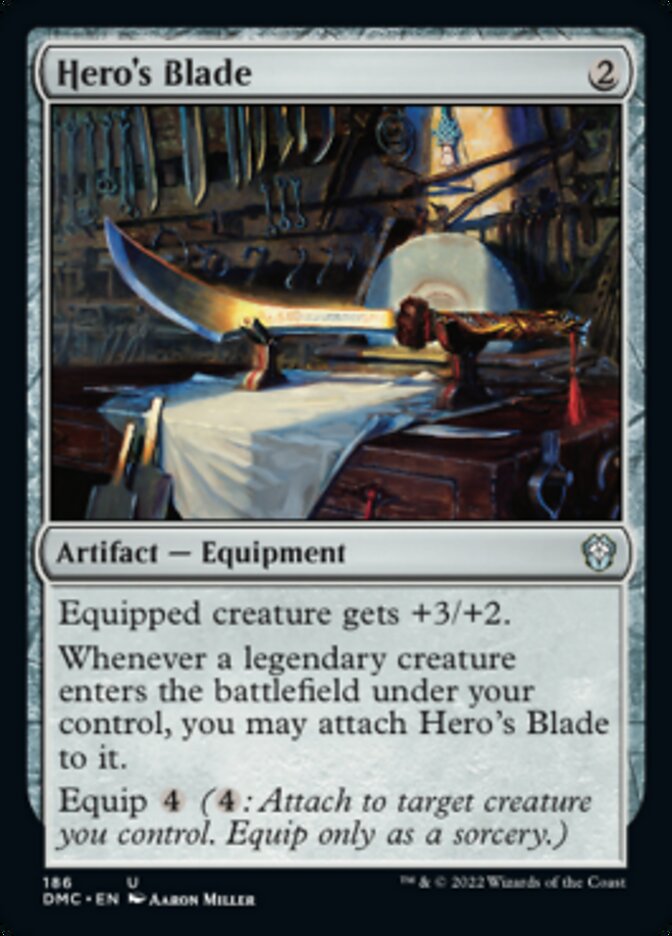 Hero's Blade [Dominaria United Commander] Magic: The Gathering