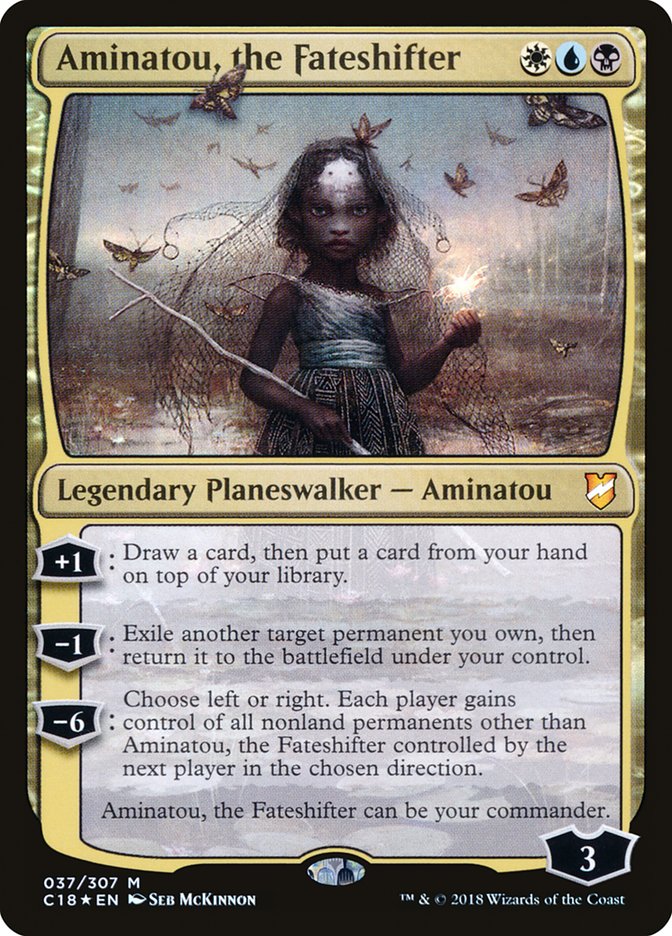 Aminatou, the Fateshifter [Commander 2018] Magic: The Gathering