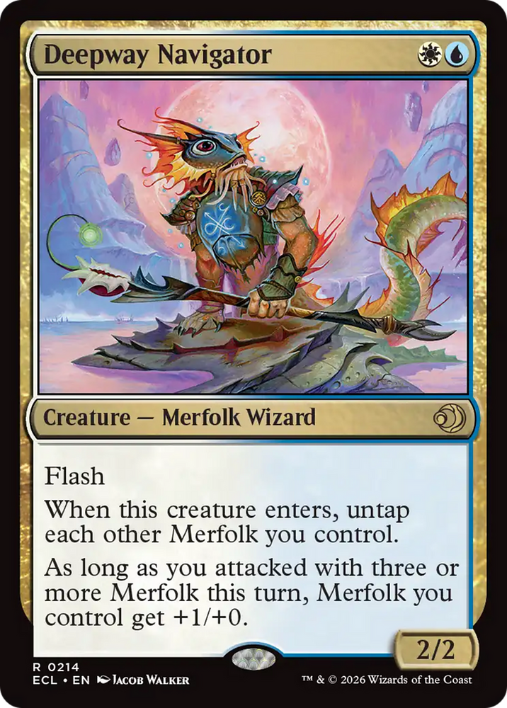 Deepway Navigator [Lorwyn Eclipsed] Magic: The Gathering