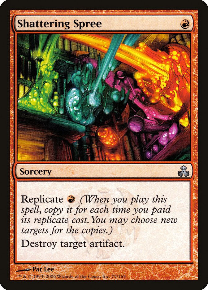Shattering Spree [Guildpact] Magic: The Gathering