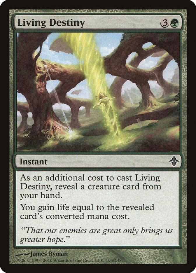 Living Destiny [Rise of the Eldrazi] Magic: The Gathering