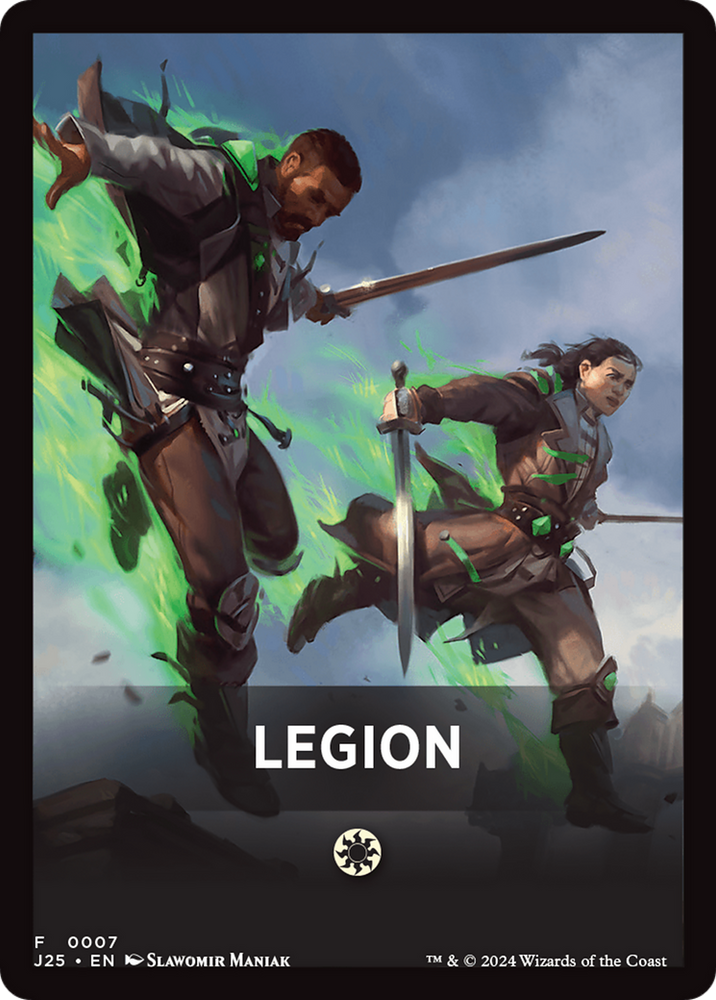 Legion Theme Card [Foundations Jumpstart Front Cards] Magic: The Gathering