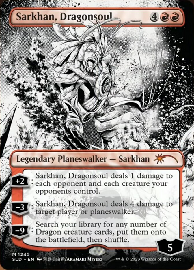 Sarkhan, Dragonsoul (Borderless) [Secret Lair Drop Series] Magic: The Gathering