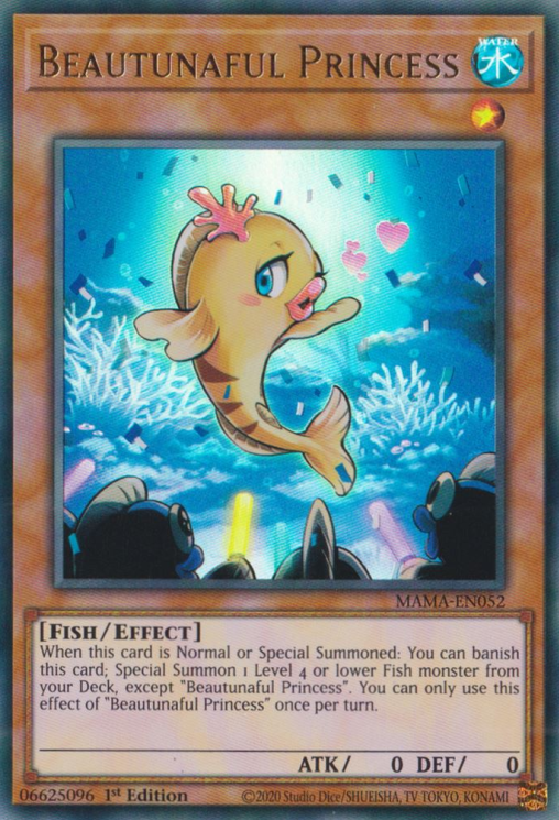 Beautunaful Princess [MAMA-EN052] Ultra Rare - Yugioh Cards For Your TCG Needs!