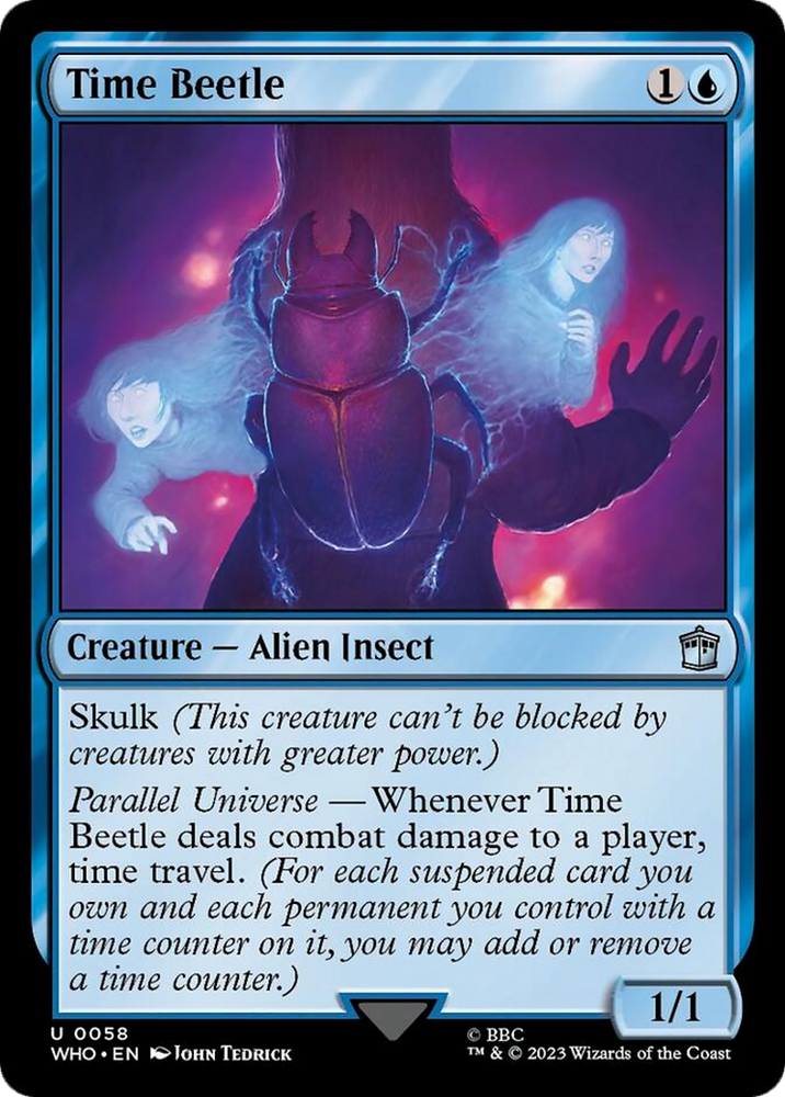 Time Beetle [Doctor Who] Magic: The Gathering