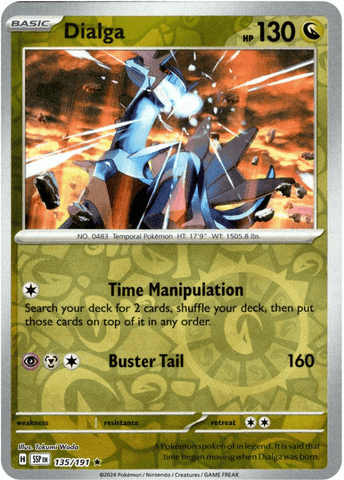 Dialga (135/191) [Scarlet & Violet: Surging Sparks] - Pokemon Cards For Your TCG Needs!