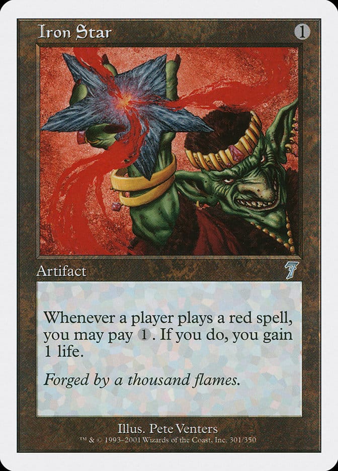 Iron Star [Seventh Edition] Magic: The Gathering