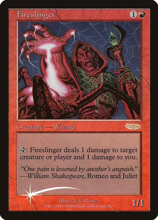 Fireslinger [Friday Night Magic 2002] Magic: The Gathering