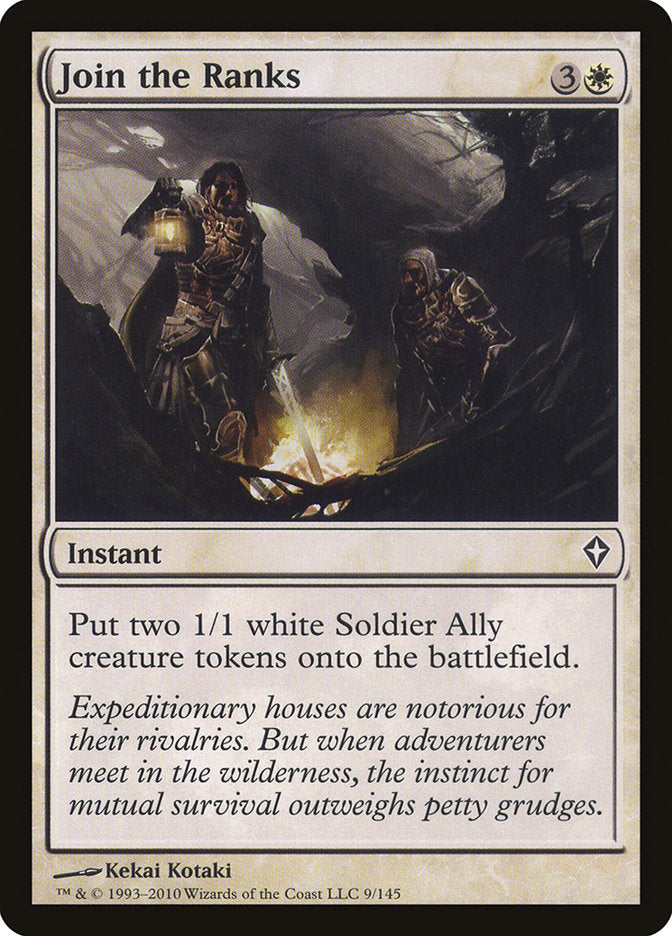 Join the Ranks [Worldwake] Magic: The Gathering