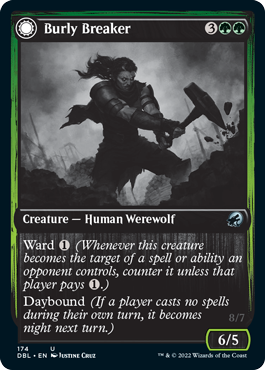 Burly Breaker // Dire-Strain Demolisher [Innistrad: Double Feature] Magic: The Gathering