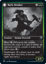 Burly Breaker // Dire-Strain Demolisher [Innistrad: Double Feature] Magic: The Gathering
